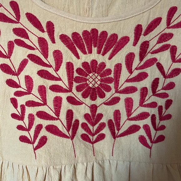 Emery Rose Boho embroidered  top sz 1XL - Picture 2 of 5